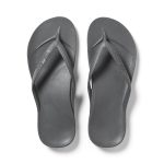 Arch Support Flip Flops - Classic - Charcoal