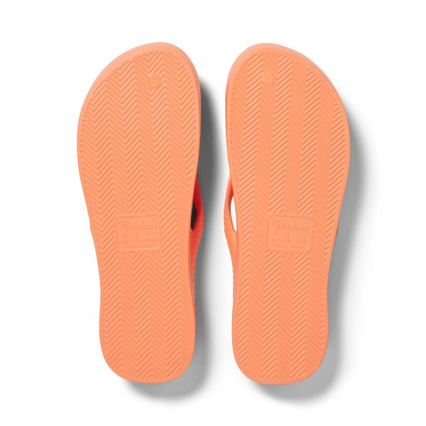 Arch Support Flip Flops - Classic - Peach